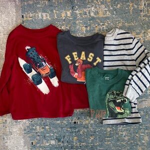 Carters Boys Bundle EUC Fall/Winter Holiday Themes
